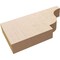 Ekena Millwork 2in. W x 6in. H x 12in. L Newport Woodgrain TimberThane Rafter Tail, Primed Tan RFTUR02X06X12NEWRCPR - alternate 2